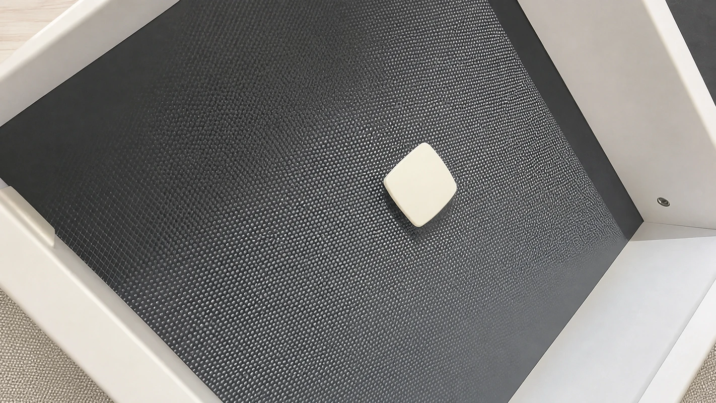 Magnetische und gummierte Flächen an prenel Bauteilen